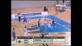 Alexi Stavrou commentates Greece - Russia Love Cyprus Basketball tournament