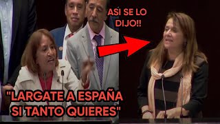 ESTO ES IMPOSIBLE! DIPUTADA DEL PUEBLO LE PARTE LA CARA A ESPOSA DE CALDERON Y LE DICE QUE SE LARGUE