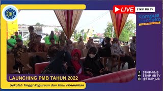 LIVE LAUNCHING PMB (PENERIMAAN MAHASISWA BARU) TAHUN 2022/2023