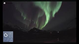 Aurora—Kulusuk Airport, Greenland 100224_02 (2x speed playback)