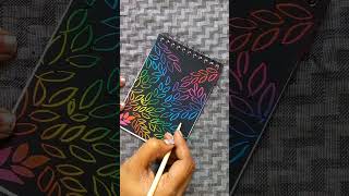 Most Satisfying Scratch Drawing #shorts #creative #scratchart