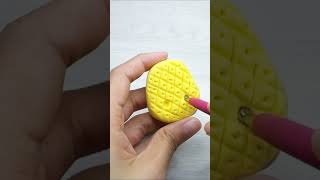 Kawaii Pineapple Clay Art | Diy Works #shorts