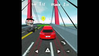 Race with Lamborghini urus in car simulator 2 #trending #shorts