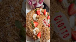 Giotto cake easy and delicious I вкуснейший торт Джотто Giotto  #shorts