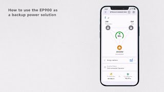 BLUETTI EP900 APP Control | How to set the EP900 as a Backup Power Solution