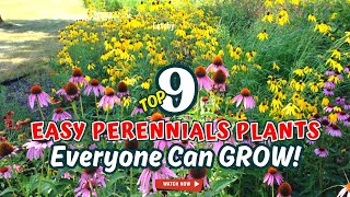 🌈🌻 DISCOVER the Magic! Top 9 SUPER SIMPLE Perennials Everyone Can GROW! ✨🍃 // Gardening Ideas