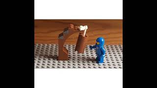 NEVER MESS WITH A BOXING BAG! #shorts #lego #legostopmotion