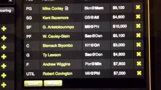 3 6 17 NBA DRAFT KINGS LINEUP DFS SLATE PICKS!