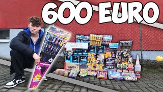 XXL 600 EURO SILVESTER FEUERWERK EINKAUFSTOUR 2022/23