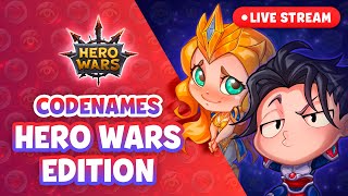 LIVE STREAM Playing Codenames with Community Managers! | Hero Wars