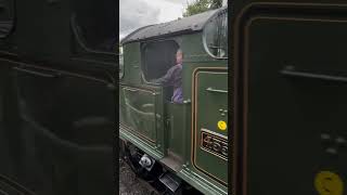 4555 steam engine at Chinnor railway Sunday 29th September 24.