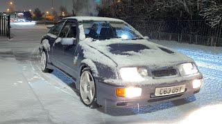 Escort cosworth 4wd rear caliper re seal and new piston , sierra cosworth snow day