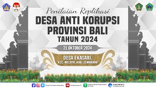 Penilaian Replikasi Desa Anti Korupsi Provinsi Bali Tahun 2024