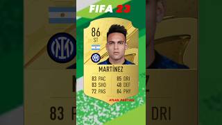 Lautaro Martínez - FIFA Evolution (FIFA19 - FIFA23)