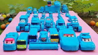 Clean up muddy minicars & disney pixar car convoys! Play in the garden