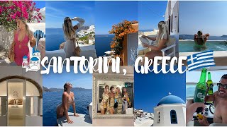 GIRL'S TRIP TO GREECE PART 1 | Santorini