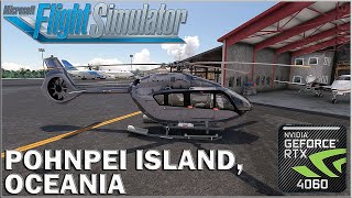 MICROSOFT FLIGHT SIMULATOR * POHNPEI ISLAND, OCEANIA * i7/RTX4060 * BYJMCV 2024/05