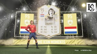 PRIME ICON MOMENT JOHAN CRUYFF 95| THE BEST ICON SBC? | FIFA 21 ULTIMATE TEAM