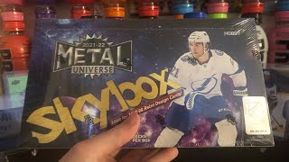 21-22 skybox metal universe hobby box part 1 of 5