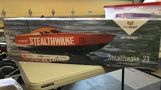 Proboat Stealthwake quick unboxing