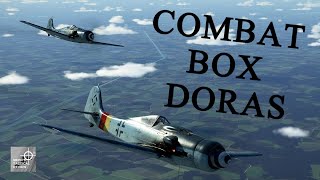 Combat Box Doras || Trio of Fw-190 D-9s working in a team || Il-2 Great Battles in VR