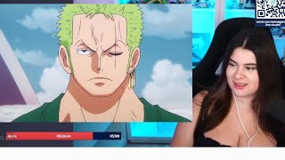 MARIANA ALPHA REAGINDO ZORO VS KAKU AWAKANED| EGGHEAD| ONE PIECE EP - 1104