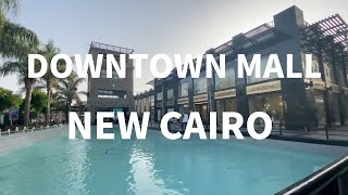 walking in egypt new cairo downtown mall with no copyright music