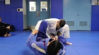 Lasso Guard to Omoplata and Omoplata Sweep with Kris Kim