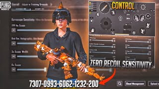 UPDATE 2.9.0 🔥 Best Zero Recoil Sensitivity CODE + Control settings for Pubg Mobile/BGMI in 2023