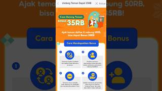 EVENT UNDANG TEMAN SEABANK | CUAN BARENG TEMAN SAMPAI 35 RIBU / UNDANGAN