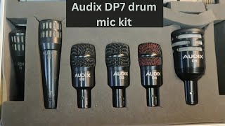 audix dp7 drum mic kit for Bass Cab Shootout