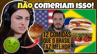 ESPANHÓIS REAGEM A 12 COMIDAS que o BRASIL FAZ MELHOR