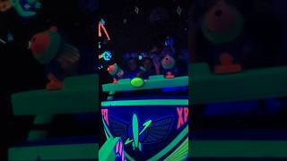 WTH!?!?  Disney World's Buzz Lightyear Ride Goes Crazy? Joystick Disabled! #shorts