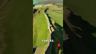 🎥Is Hadrian's Wall a Roman Marvel❓ #ai #romanempire #shorts