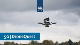 Toepassingen van 5G | Drones speuren scheuren en schades live op