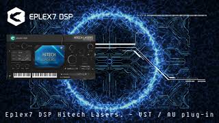 Hitech sound effects plug-in instrument (VST / Audio Unit / VST3) psytrance, progressive, trance...