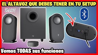 El mejor Altavoz BLUETOOTH con SUBWOOFER | Logitech Z407