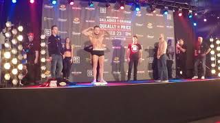 James Gallagher weighs in bellator dublin