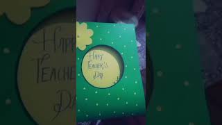 teacher's Day card ❤️💕💞