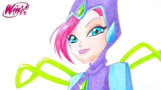 Winx Club - Dessiner et colorier Tecna