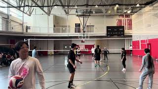 No Bounce vs Rice N Beans, first set, MSOE co-ed tournament