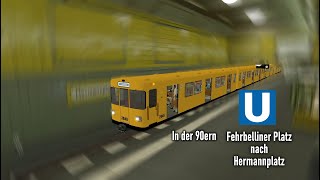 [TRS 2004 - U-Bahn Berlin v3] Fehrbelliner Platz nach Hermannplatz in der 90ern