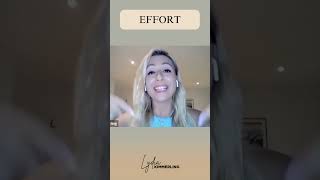 Put in the effort | Lydia Kimmerling