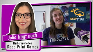 SPIEL 2024 - DEEP PRINT GAMES - Neuheiten - Annika Heller im Interview - Spiel doch mal!