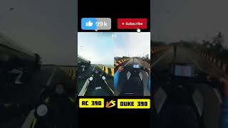 Duke 390 vs Rc 390 #shorts #youtubeshorts #trending #viralshorts #duke390 #rc390