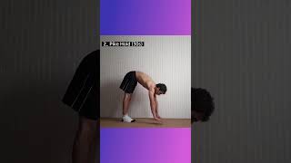 تعلم تمرين Pike Push Up تدريجياً | #shorts #calisthenics #pushups #pikepushup