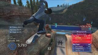 This is why I'm a Trickiner... (Skate 3 Spot Battle Megapark Run FAIL)