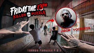 Can You Survive FRIDAY THE 13TH with Me? ( Horror Pakour POV )