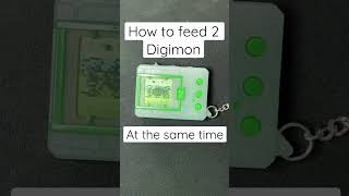 How to feed 2 Digimon at the same time! Digital Monster Tips and Tricks! #shorts