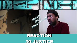 Death Note | Reaction | 30 Justice